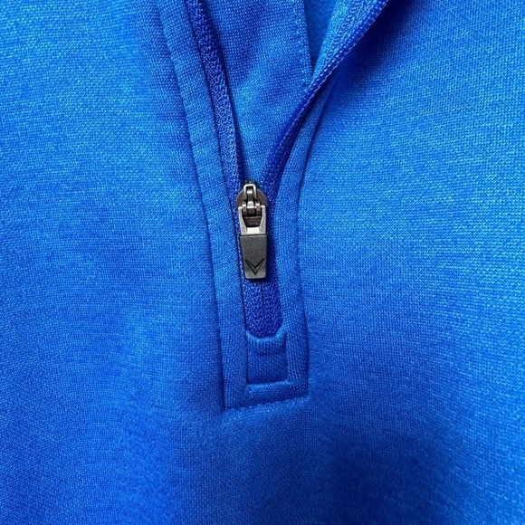 Callaway 1/4 Zip Golf Pullover in Blue Size Small - Picture 3 of 8